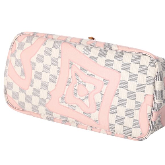 Louis Vuitton Neverfull MM Tote Limited Edition Damier Azur Tahitienne - Picture 7 of 9